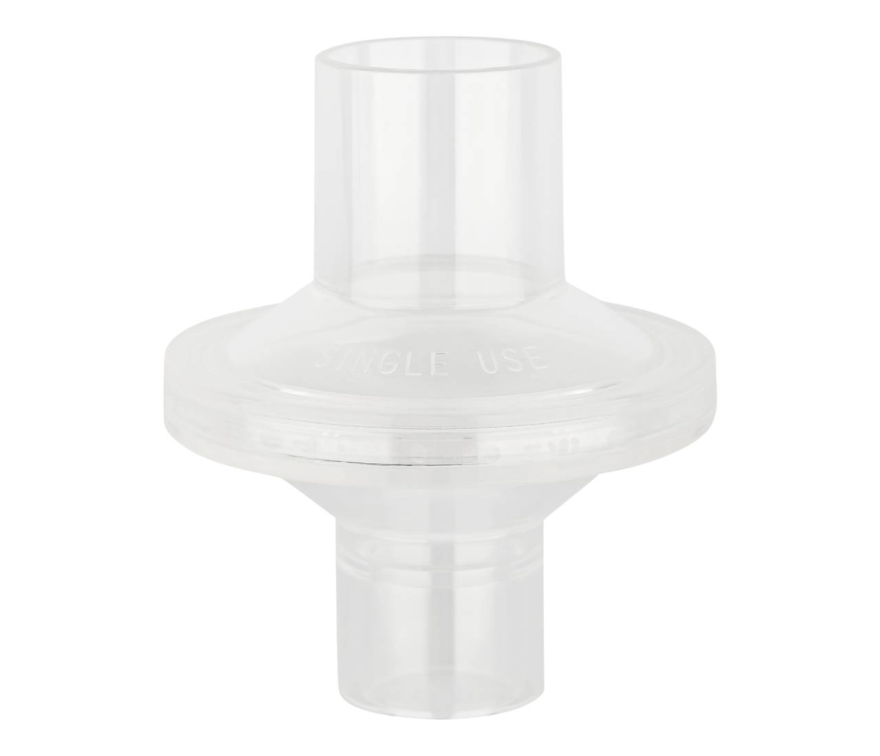 Фильтр вирусобактериальный низкого сопротивления для ручной вентиляции и СРАР, коннектор 22F х 22М