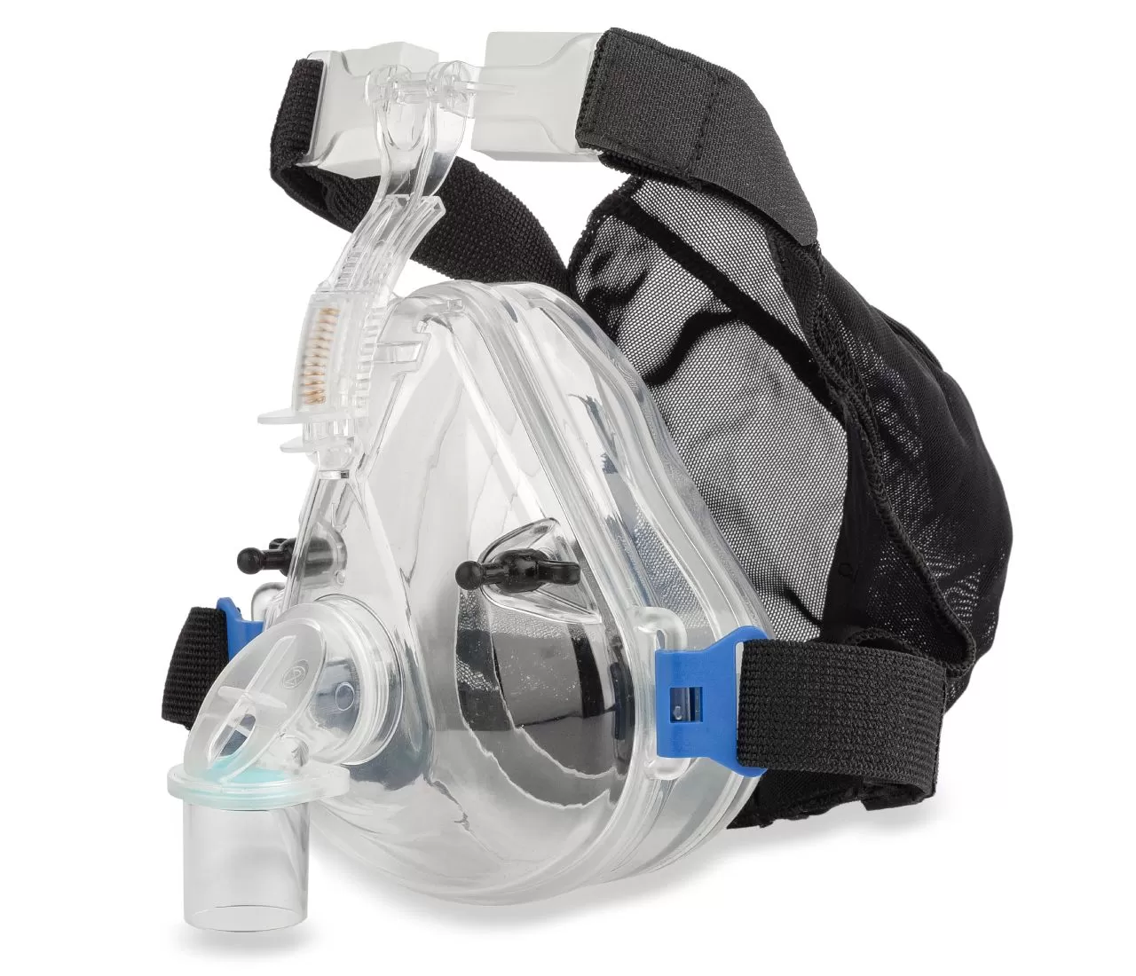 Маска Deluxe для неинвазивной вентиляции невентилируемая c клапаном анти-асфиксии детская размер S, 22F