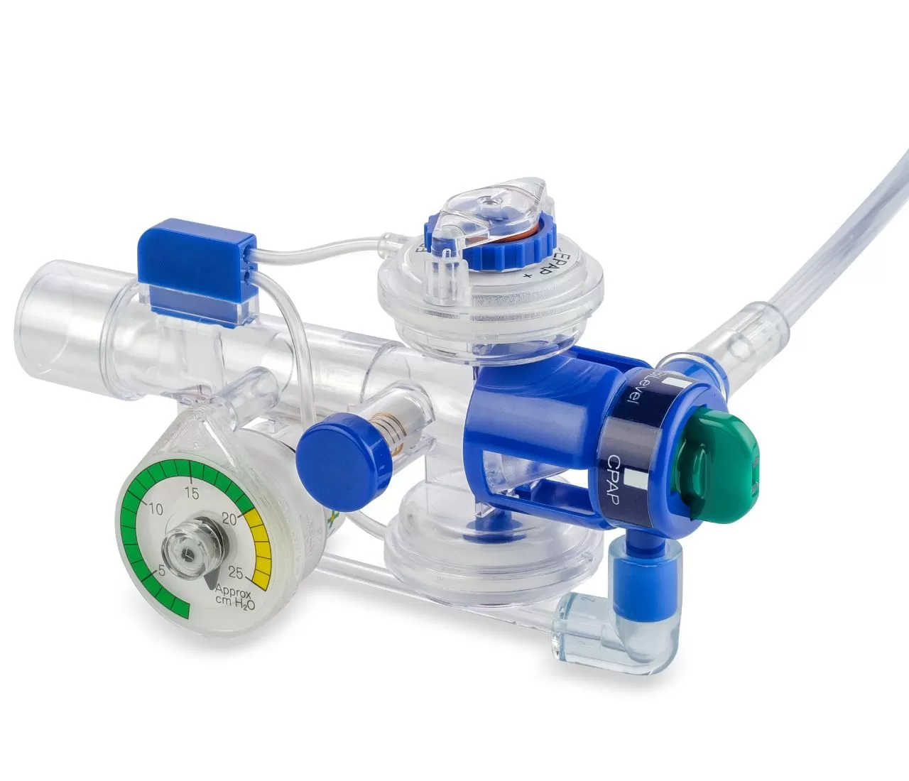 Система Байлевел CPAP Flow-Safe II + с манометром, предохранительным клапаном, трубкой